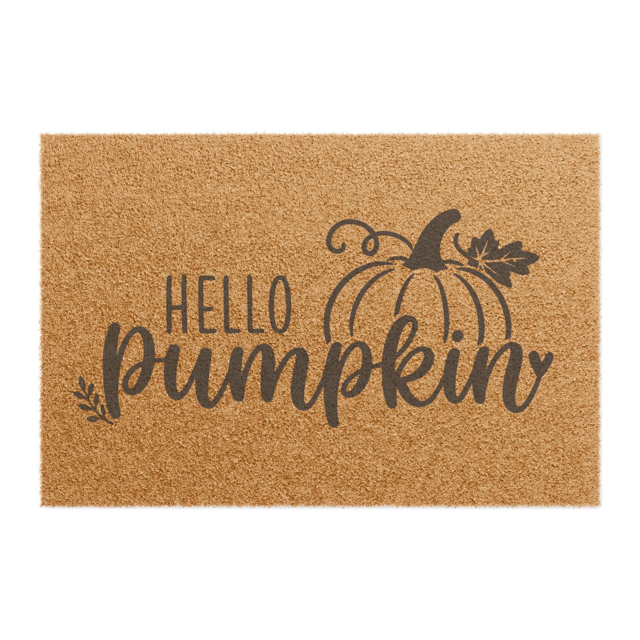 Hello Pumpkin Welcome Mat
