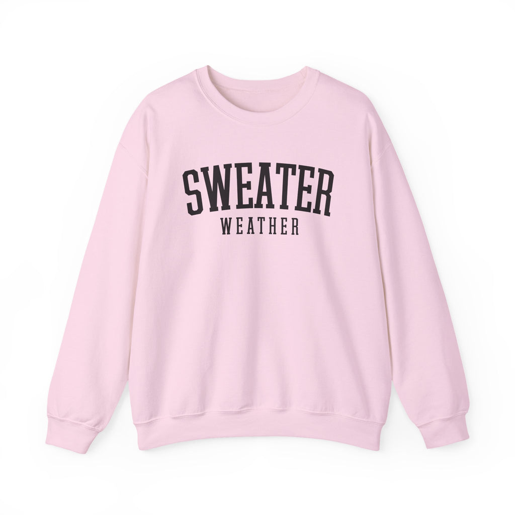 Sweater Weather Crewneck Sweatshirt – Cozy Fall Pullover