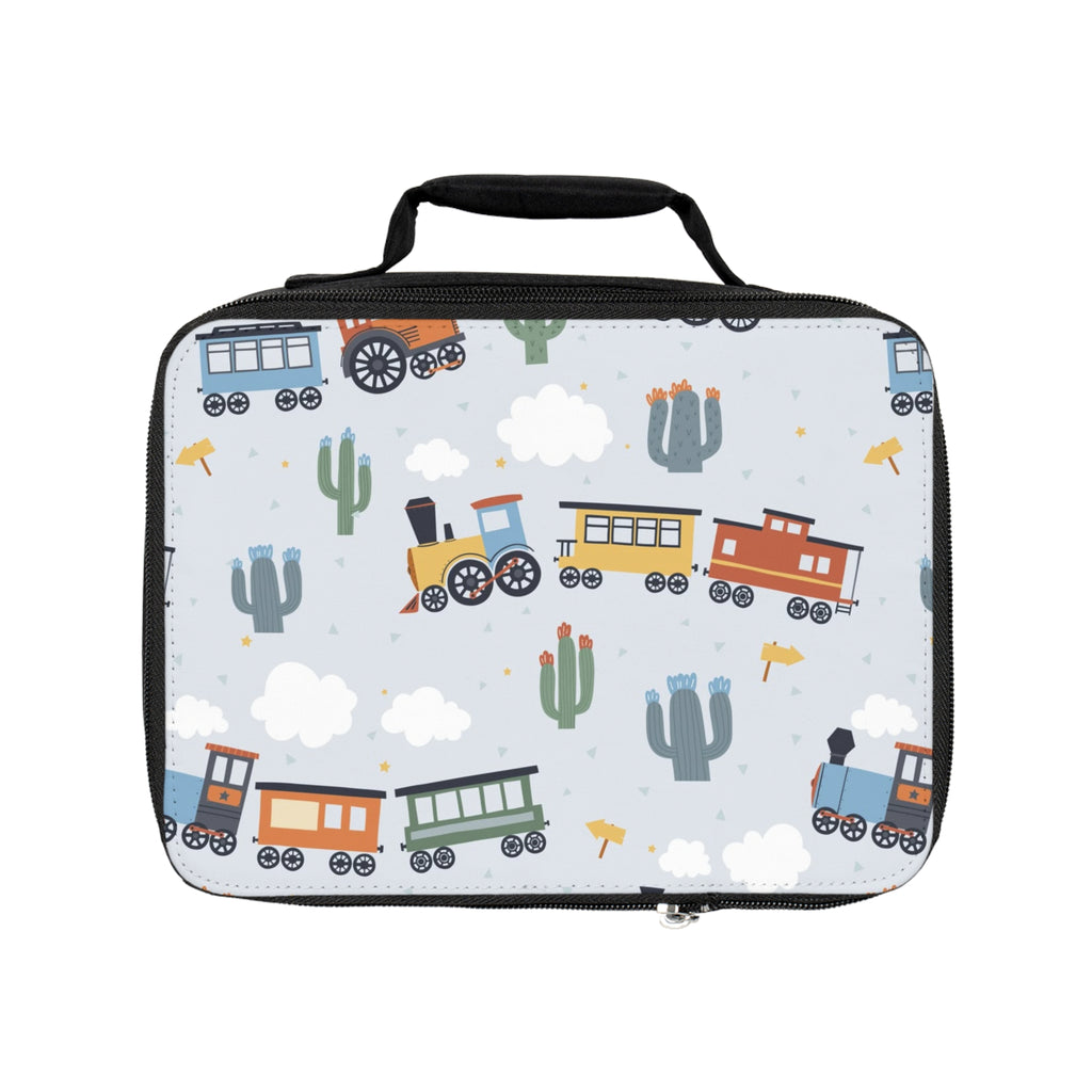 Kids Train Lunch Bag — Cute Desert Locomotive Insulated Lunchbox