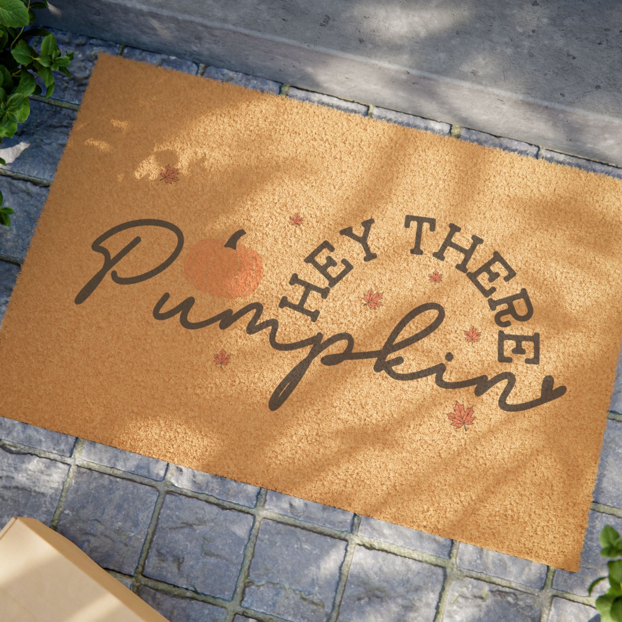 Hey There Pumpkin Welcome Mat