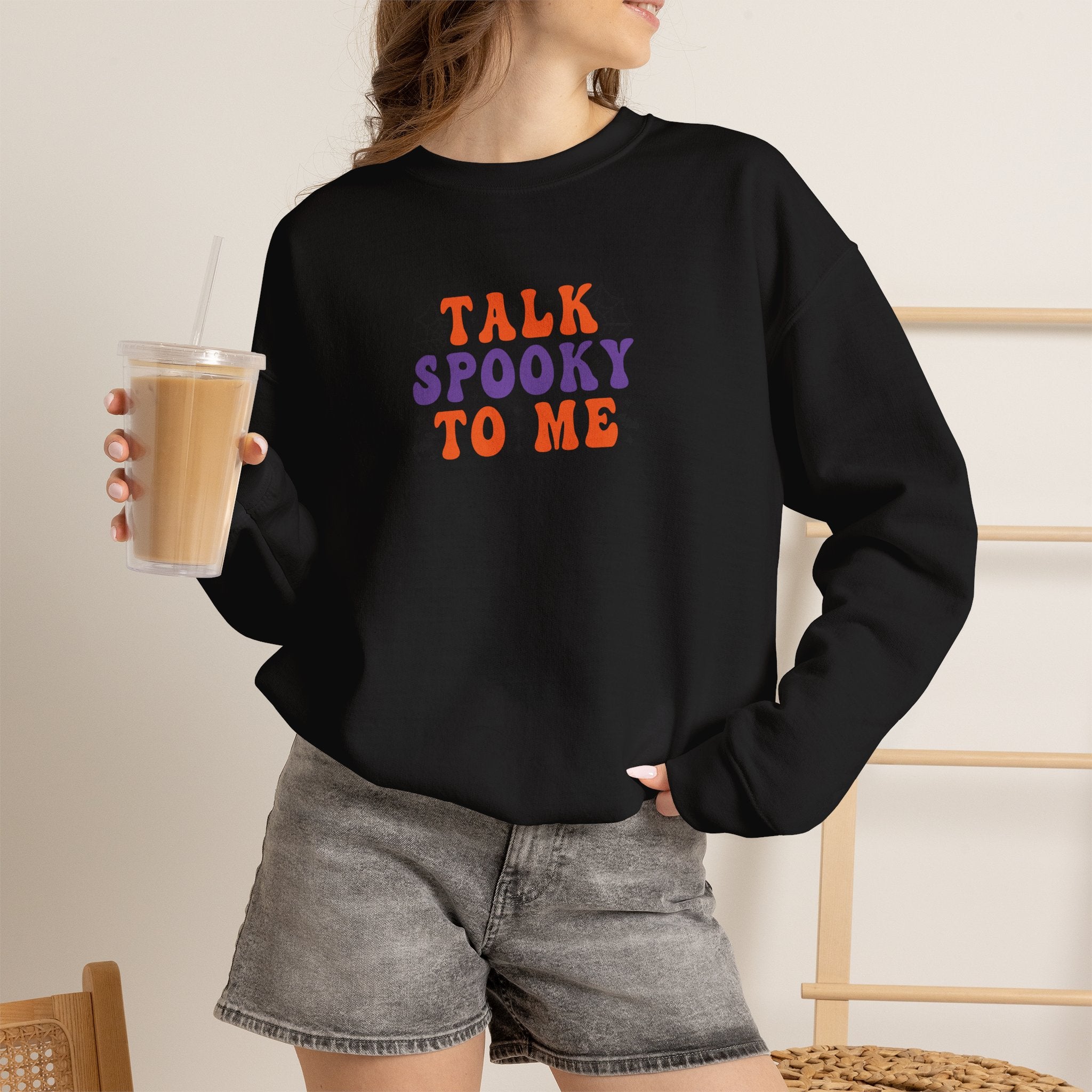 Talk Spooky To Me Crewneck