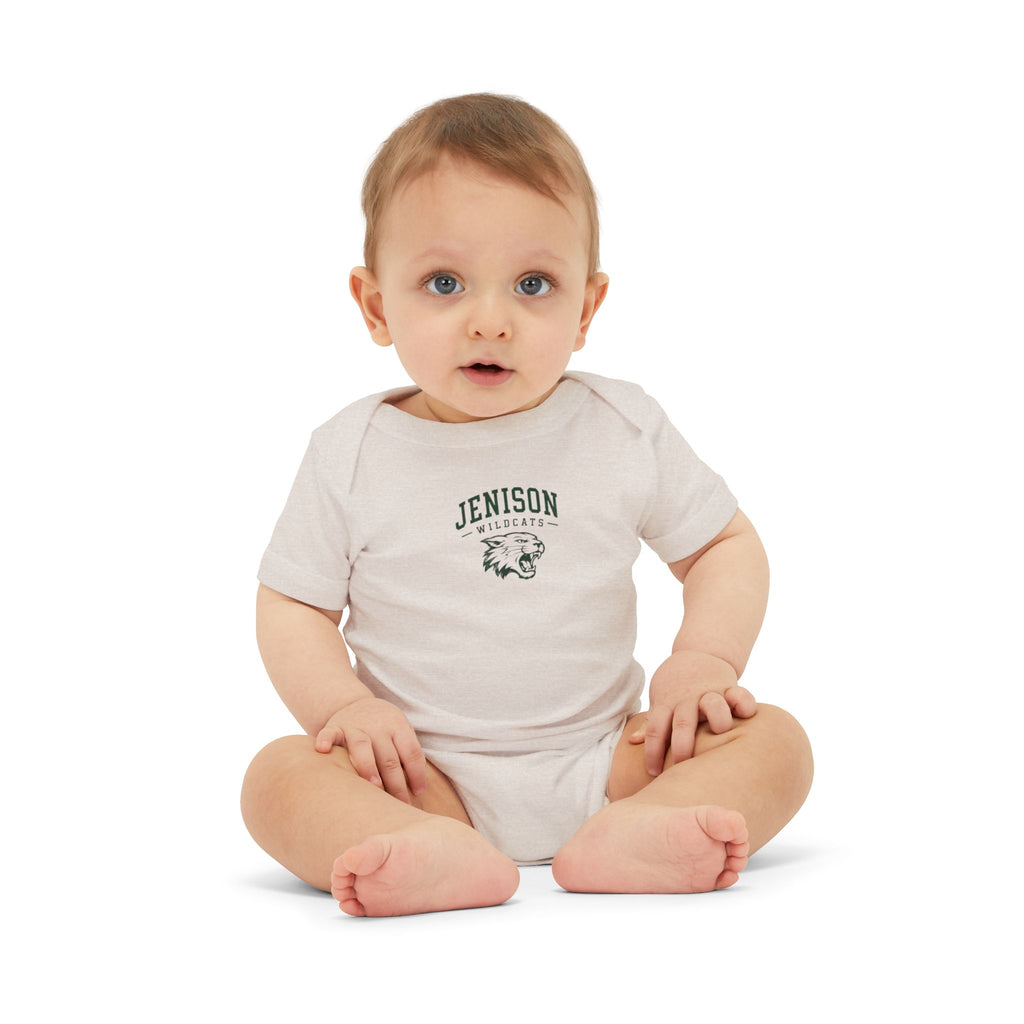 Jenison Bulldogs Infant Onesie – Cute School Mascot Baby Bodysuit