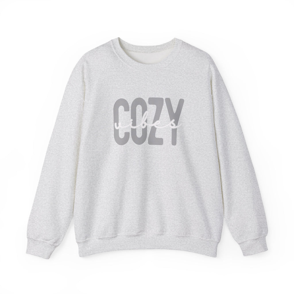 Cozy Crewneck Sweatshirt – 'COZY' Graphic Pullover for Relaxing & Loungewear