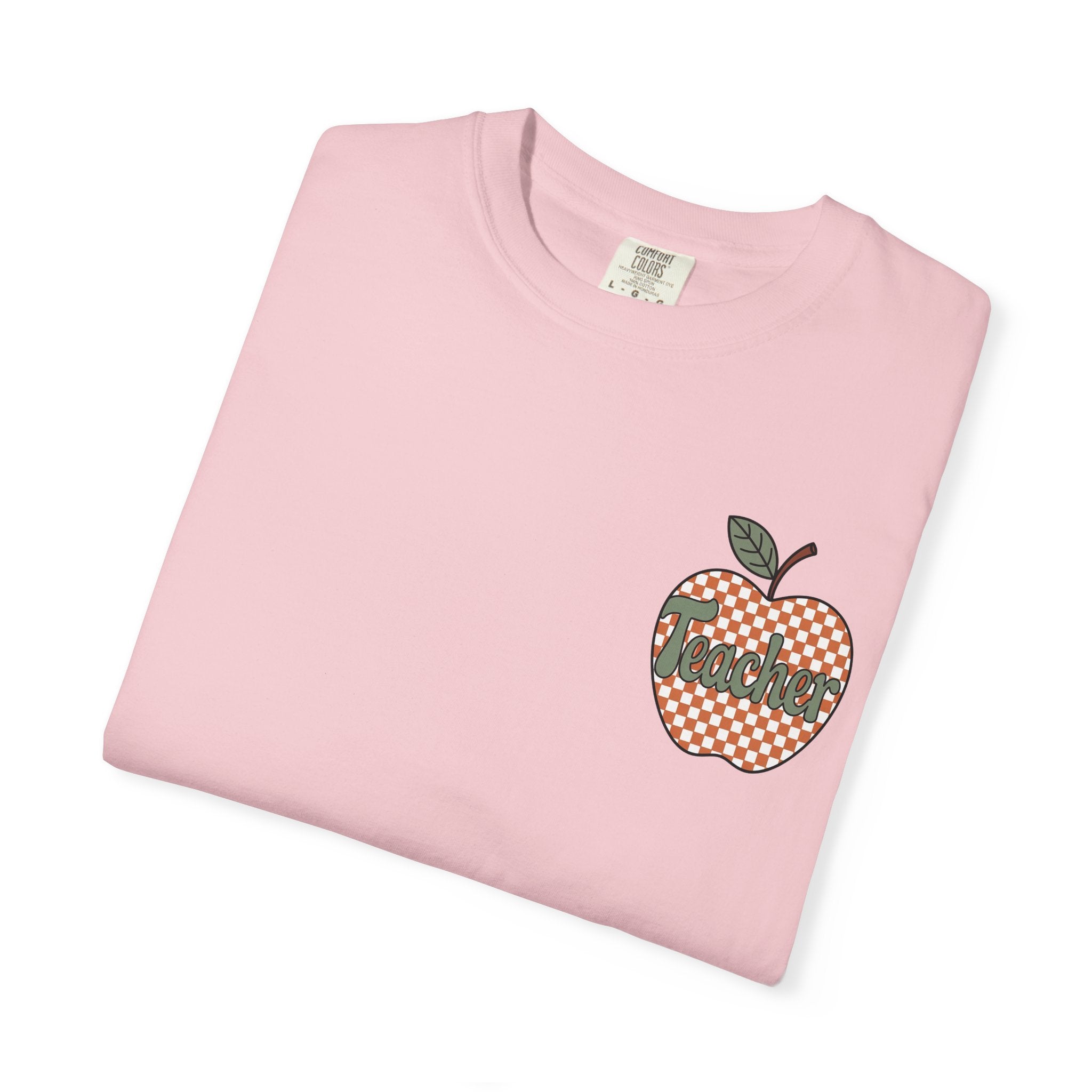 Apple Checkerboard Graphic T-Shirt