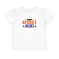 Spooky Mini Toddler Tee — Halloween Bat & Spider Kids Shirt