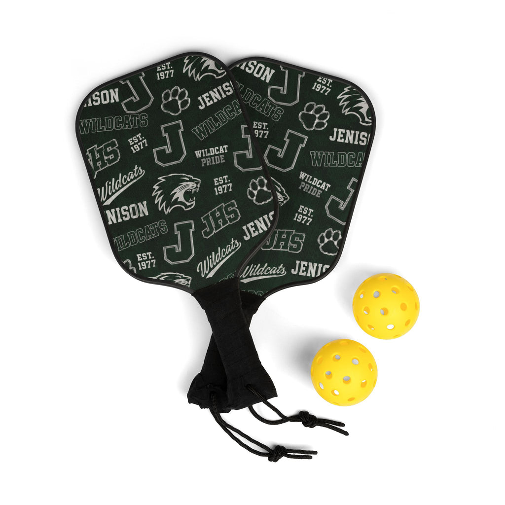 Jenison Wildcats Pickleball Paddles & Balls Set