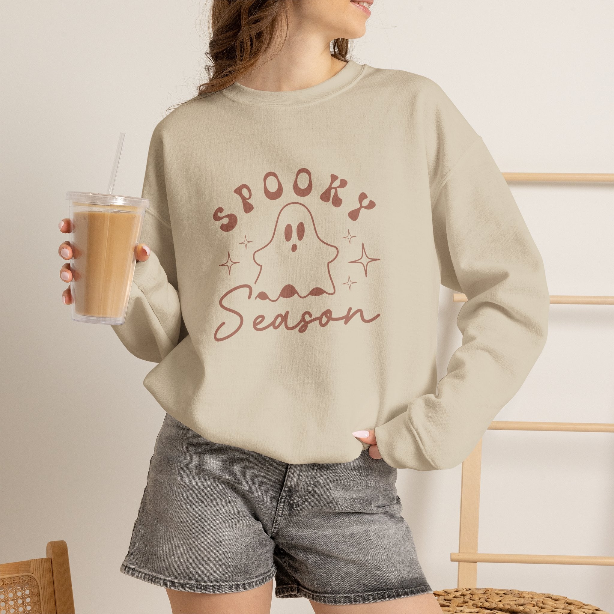 Spooky Season Ghost Crewneck