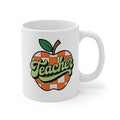 Checkered Apple Mug