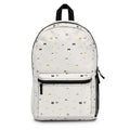 Cute Cat Pattern Backpack — White Mini Cats School Bag