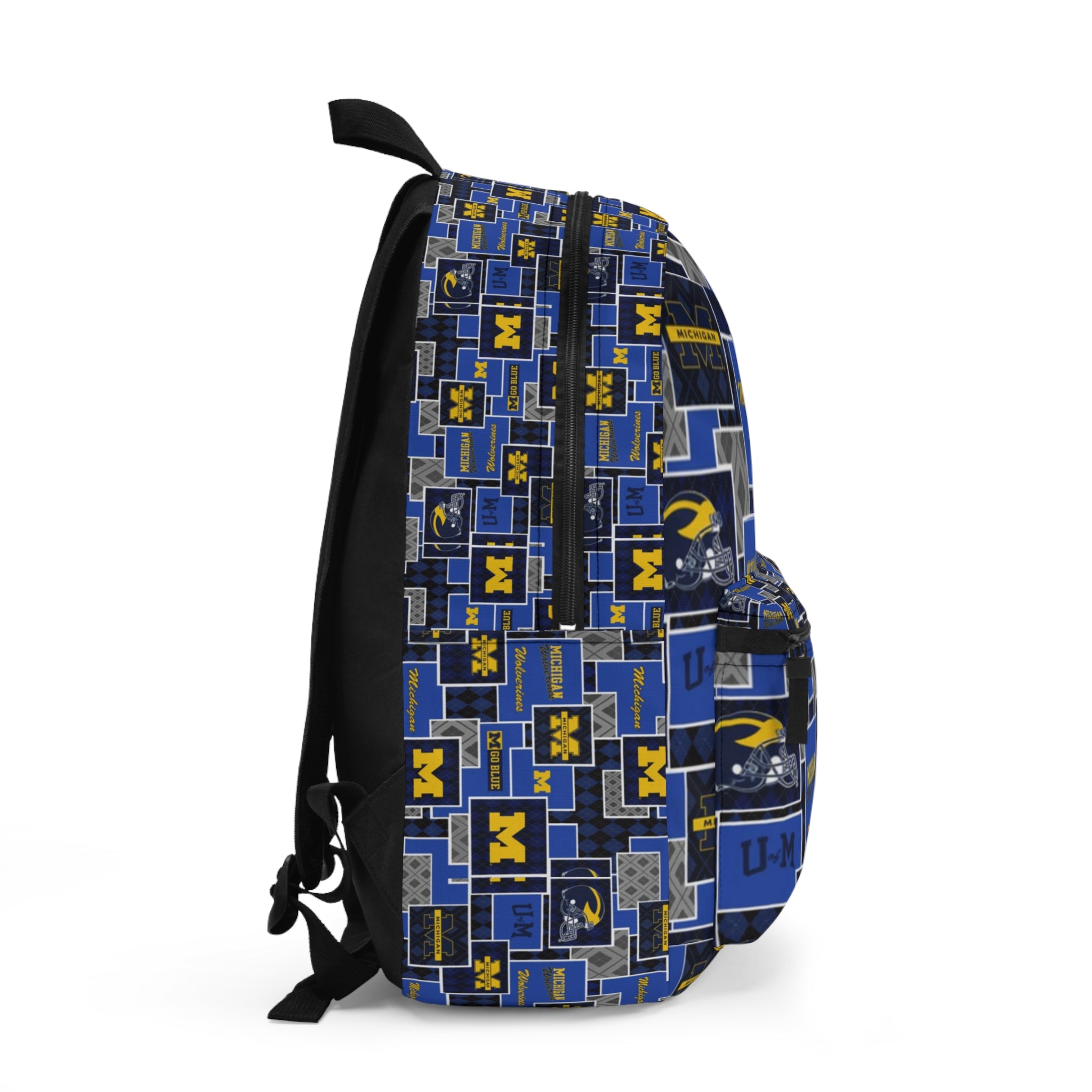 Michigan Wolverines Pattern Backpack