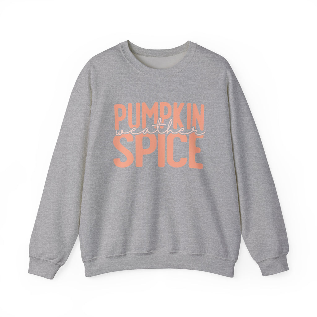 Pumpkin Spice Crewneck Sweatshirt — Cozy Fall Pullover