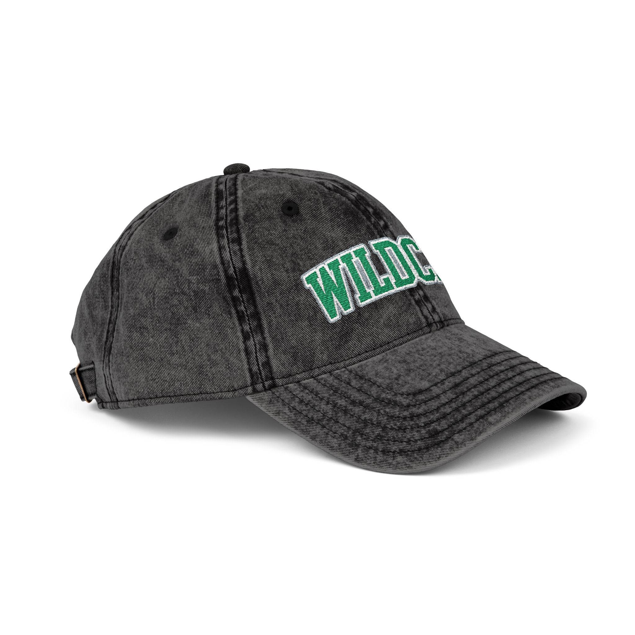 Vintage Embroidered 'Wildcats' Cap – Washed Retro Baseball Hat