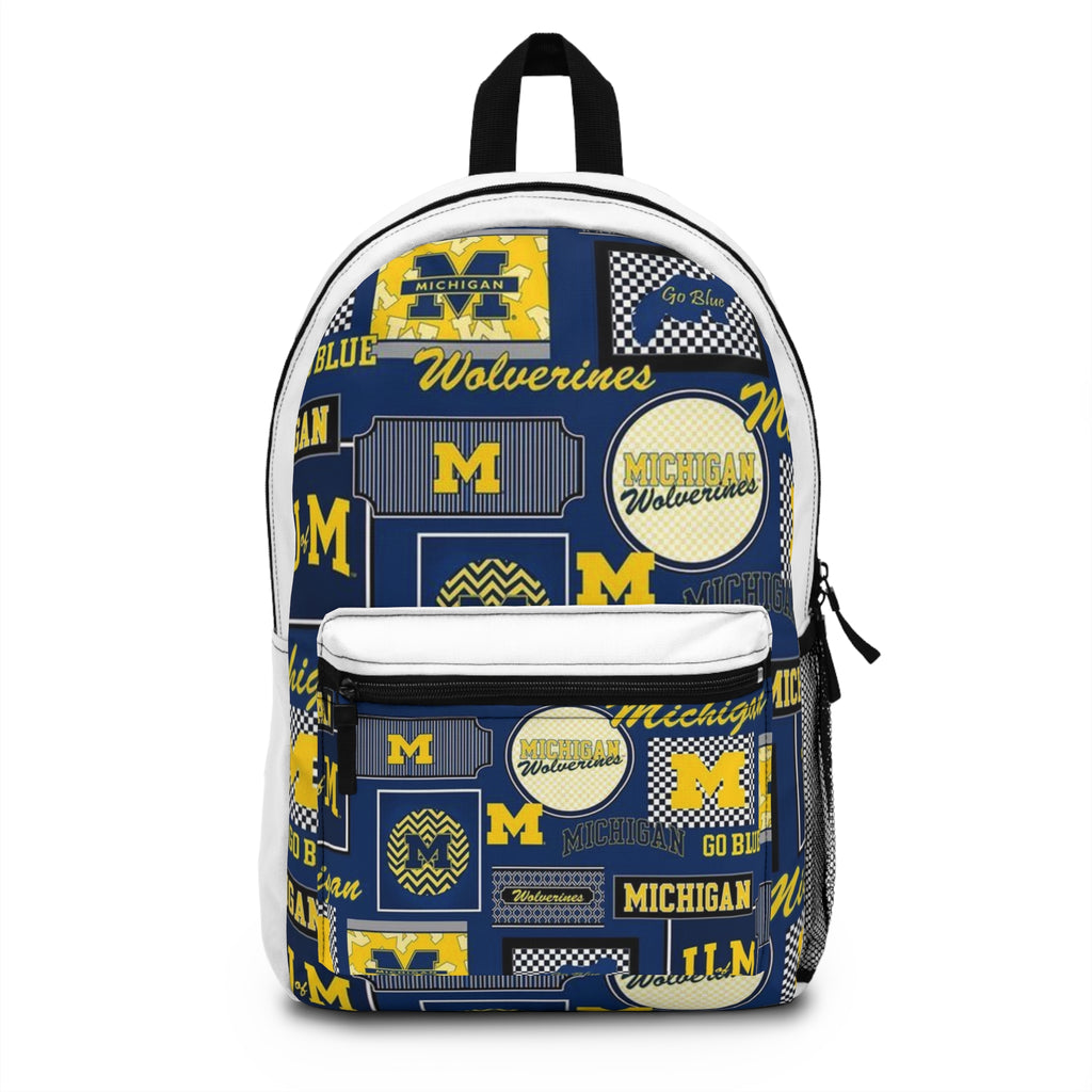 Michigan Wolverines Patch Backpack