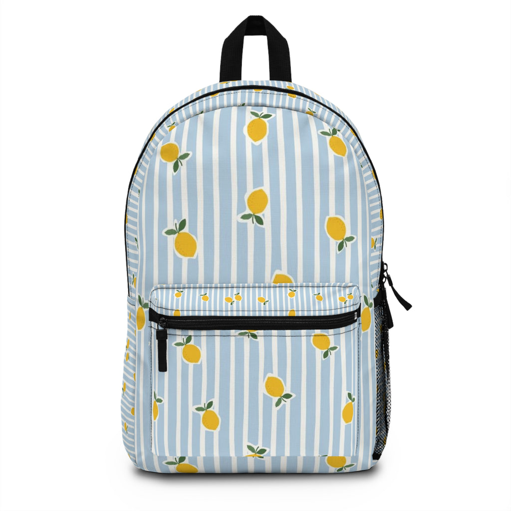 Lemon Stripe Backpack