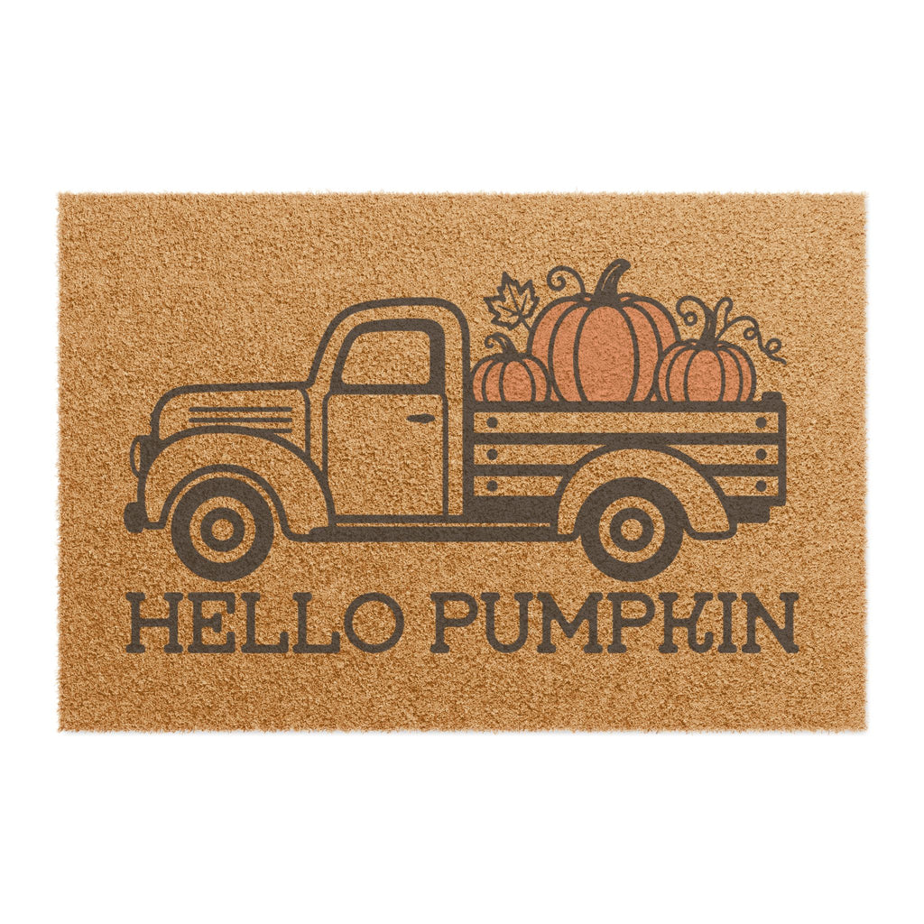 Hello Pumpkin Welcome Mat