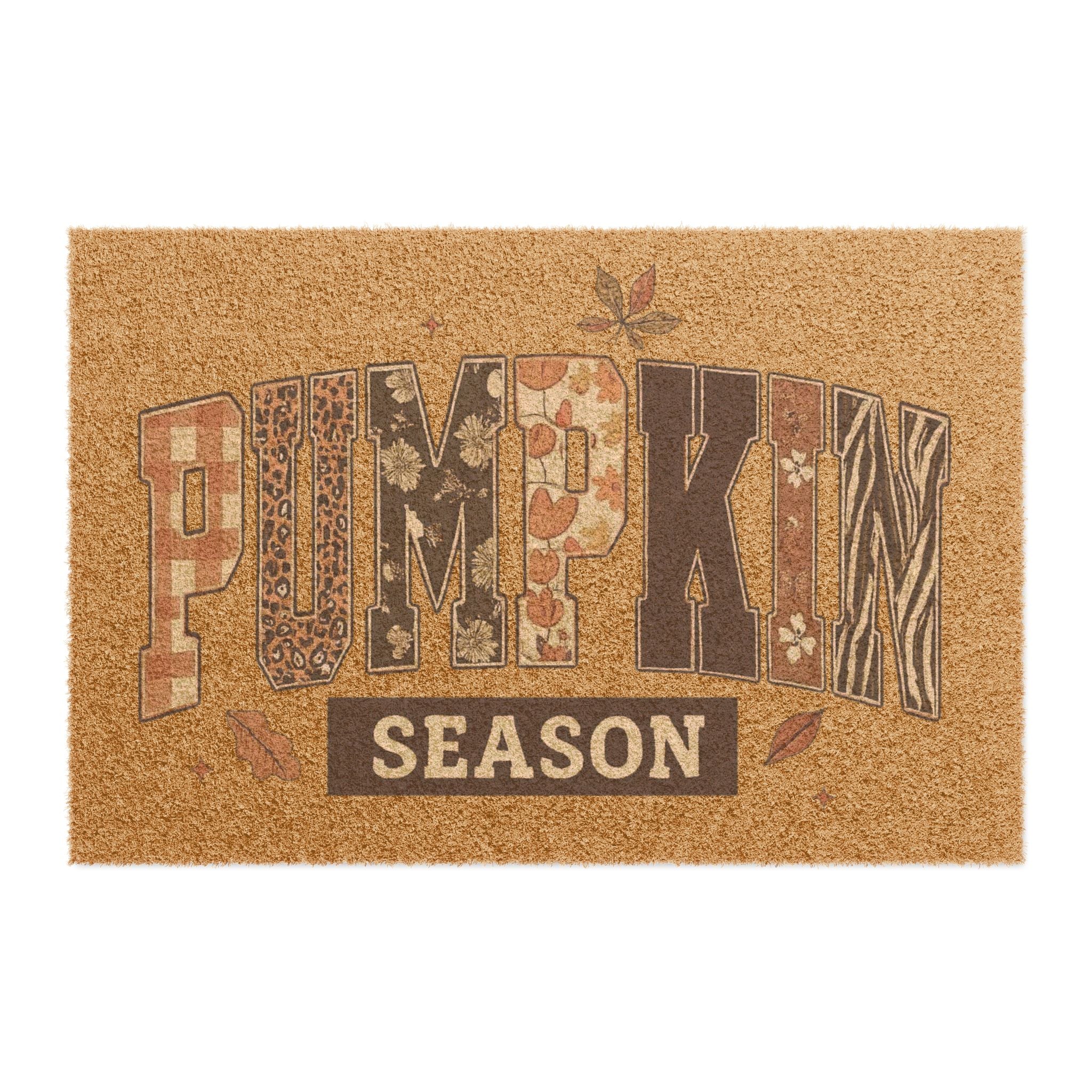 Pumpkin Season Welcome Mat