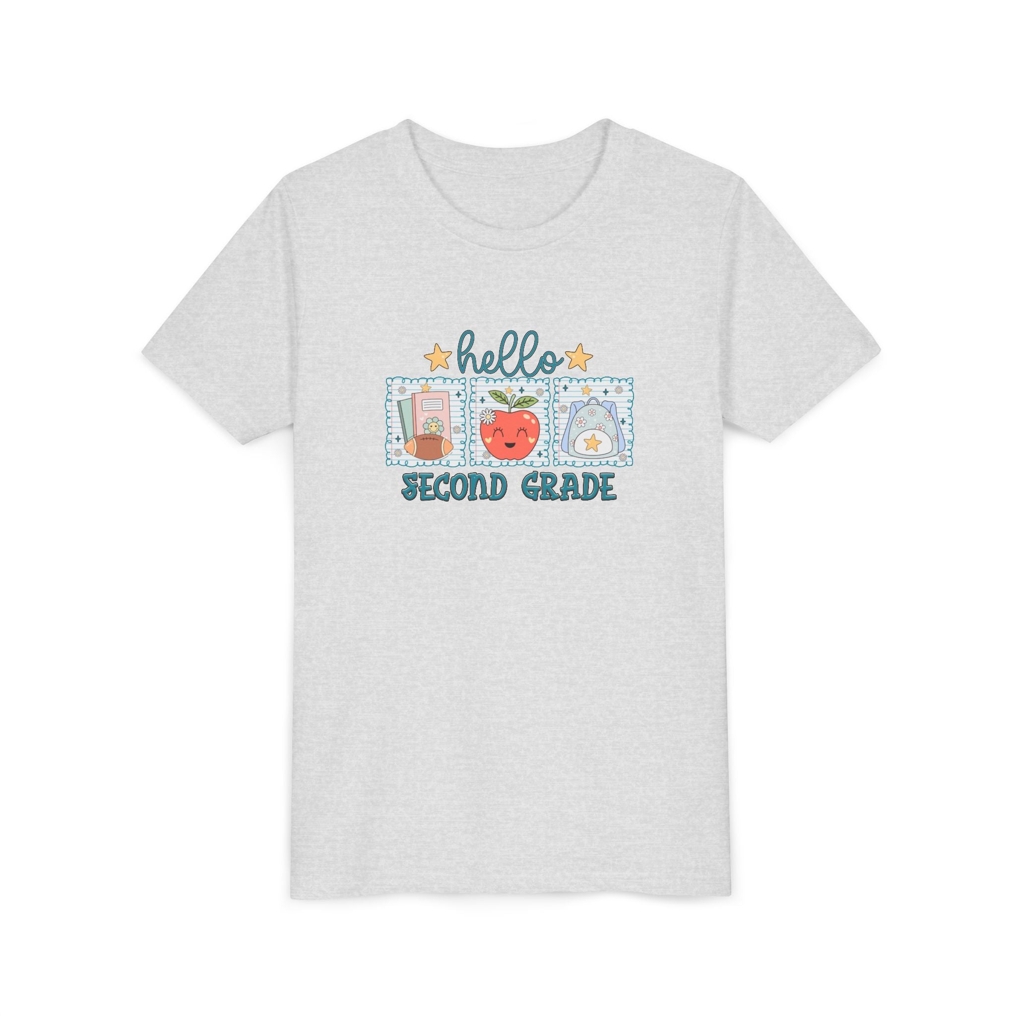 Hello 2nd Grade Tee - Youth
