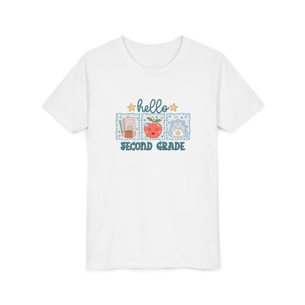 Hello 2nd Grade Tee - Youth