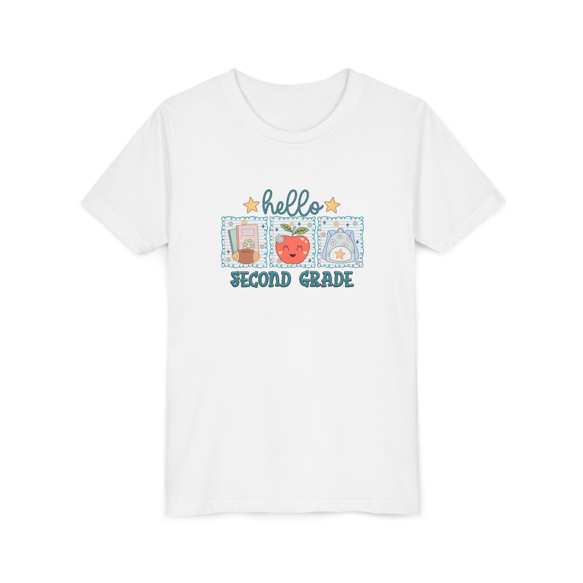 Hello 2nd Grade Tee - Youth