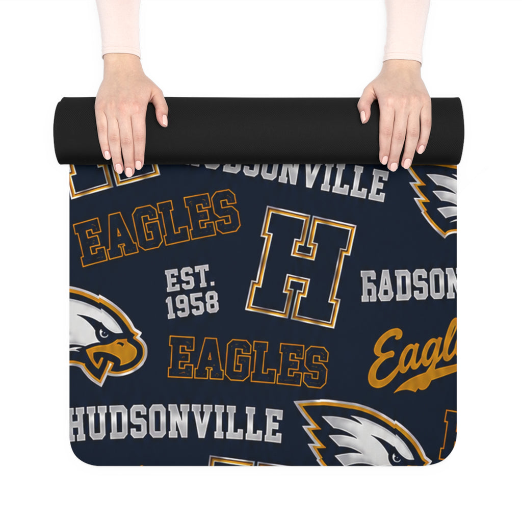 Hudsonville Eagles Patterned Yoga Mat