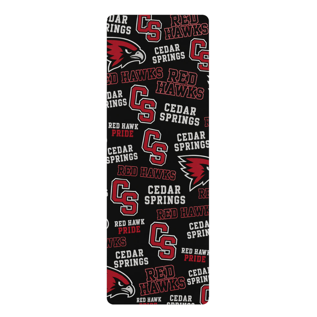 Cedar Springs Red Hawks Yoga Mat