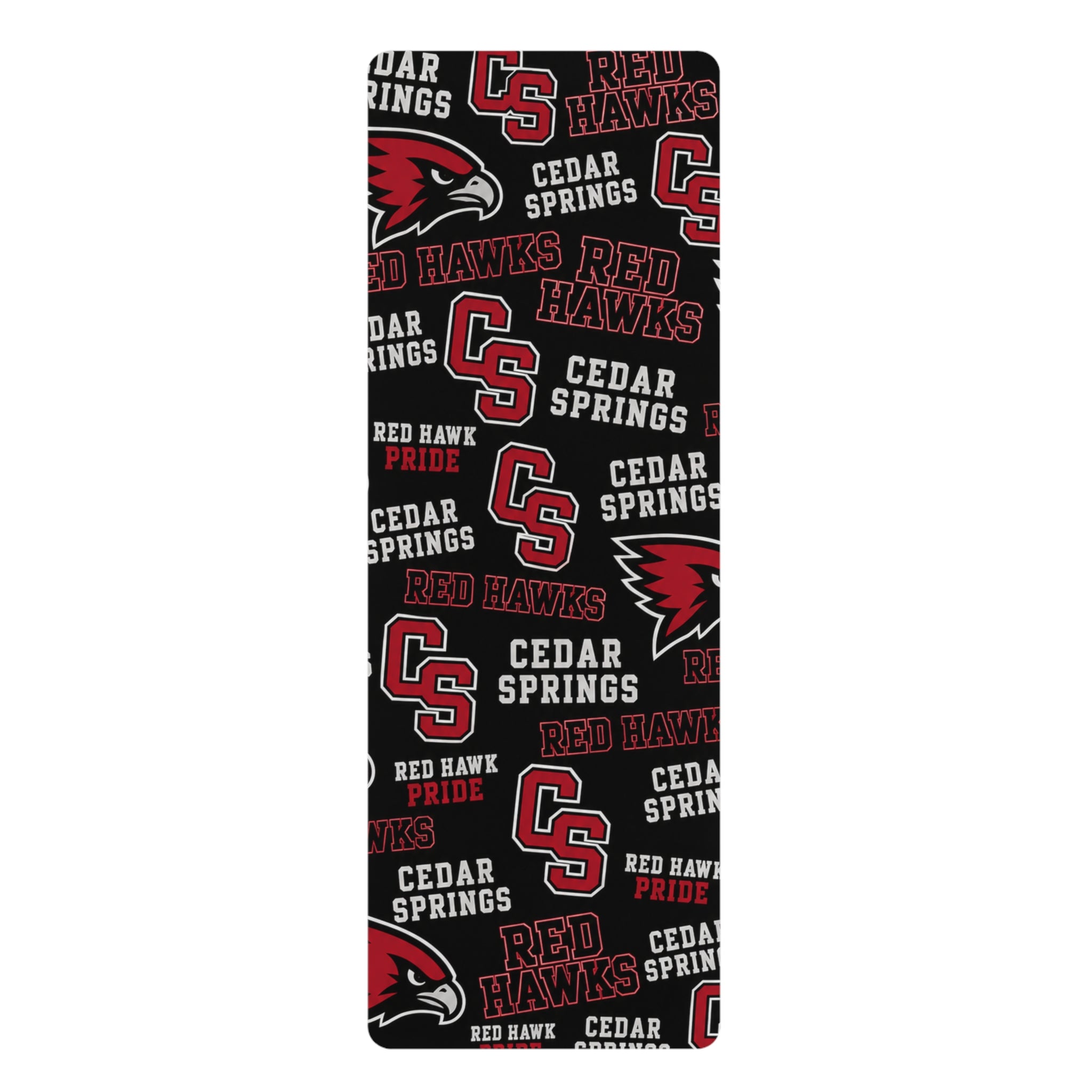 Cedar Springs Red Hawks Yoga Mat