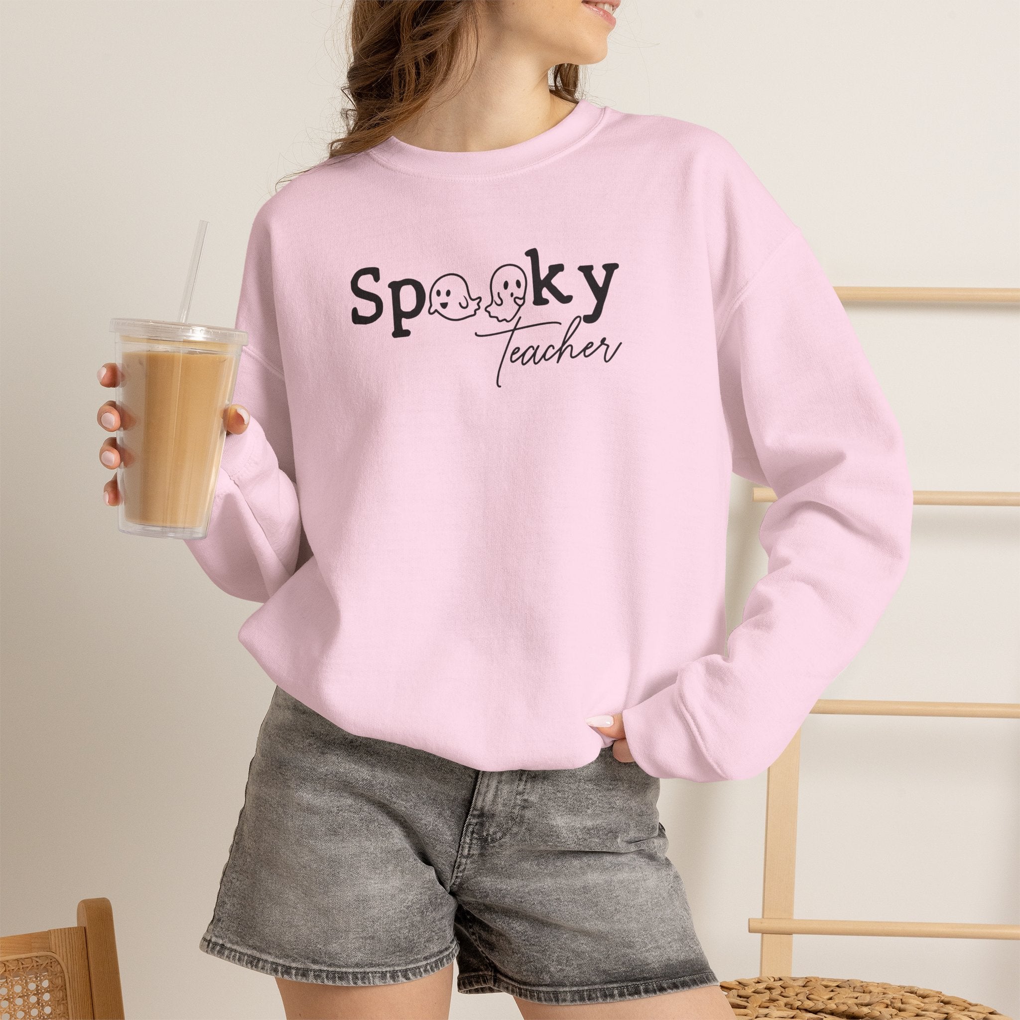 Spooky Teacher Crewneck Sweatshirt