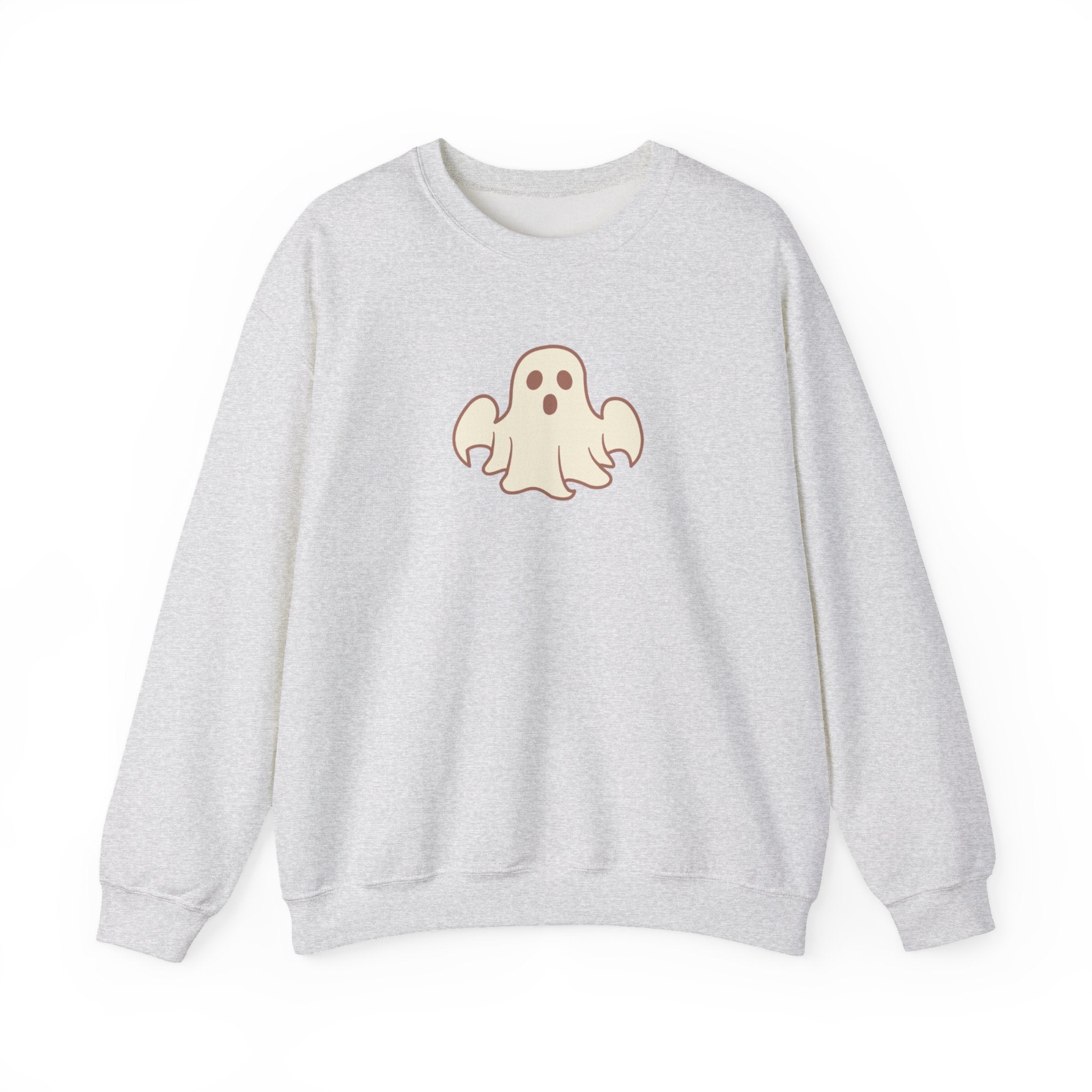 Ghost Graphic Sweatshirt — Cute Halloween Crewneck