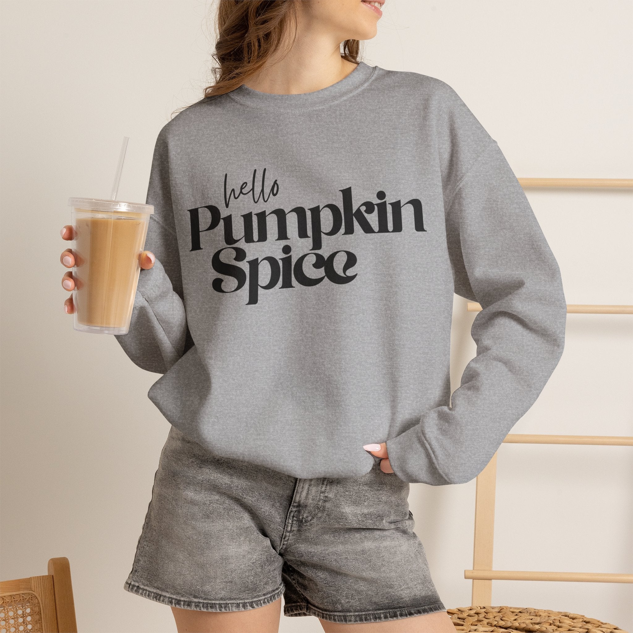 Hello Pumpkin Spice Crewneck