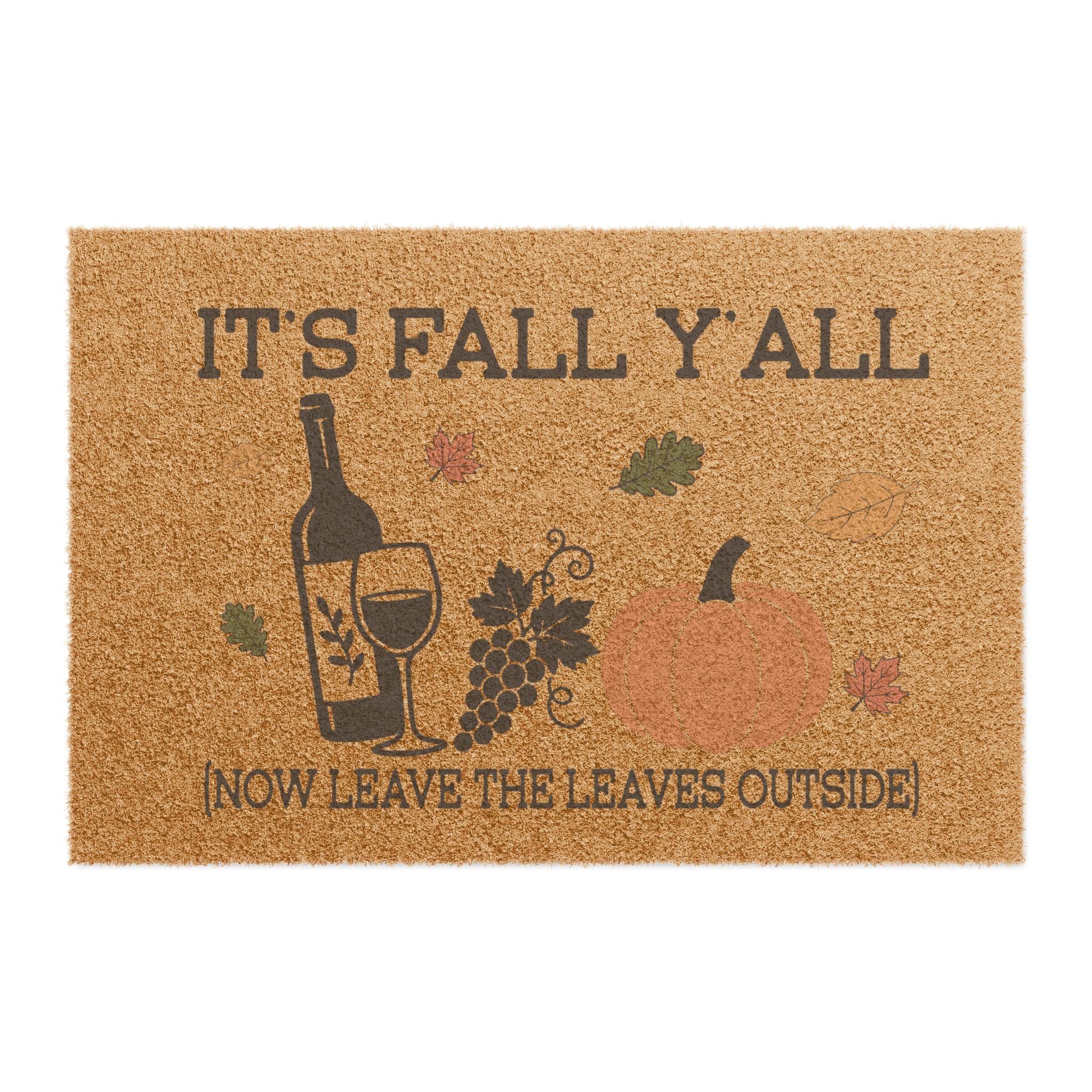Its Fall Y'all Welcome Mat