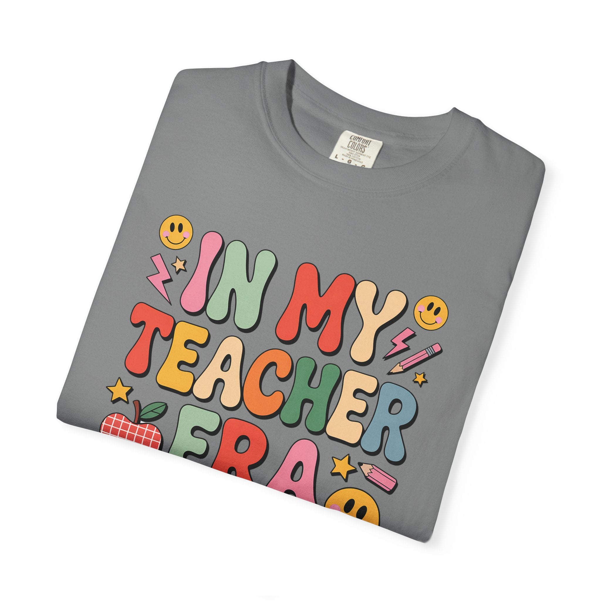 Teacher Era T-Shirt — Cute Retro "In My Teacher Era" Graphic Tee for Educators