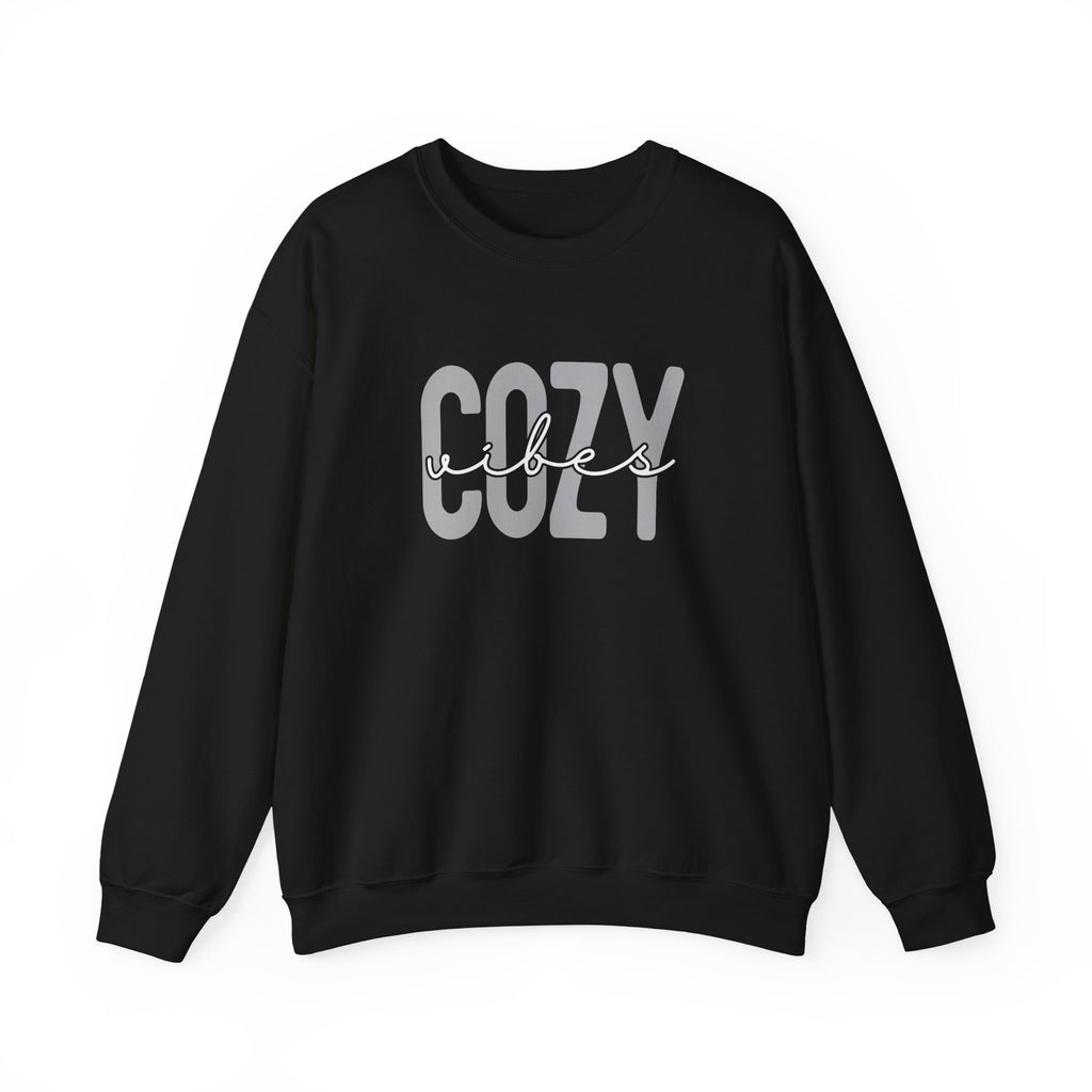 Cozy Crewneck Sweatshirt – 'COZY' Graphic Pullover for Relaxing & Loungewear
