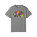 Teacher Pop Art T‑Shirt — Colorful Back-to-School Teacher Gift