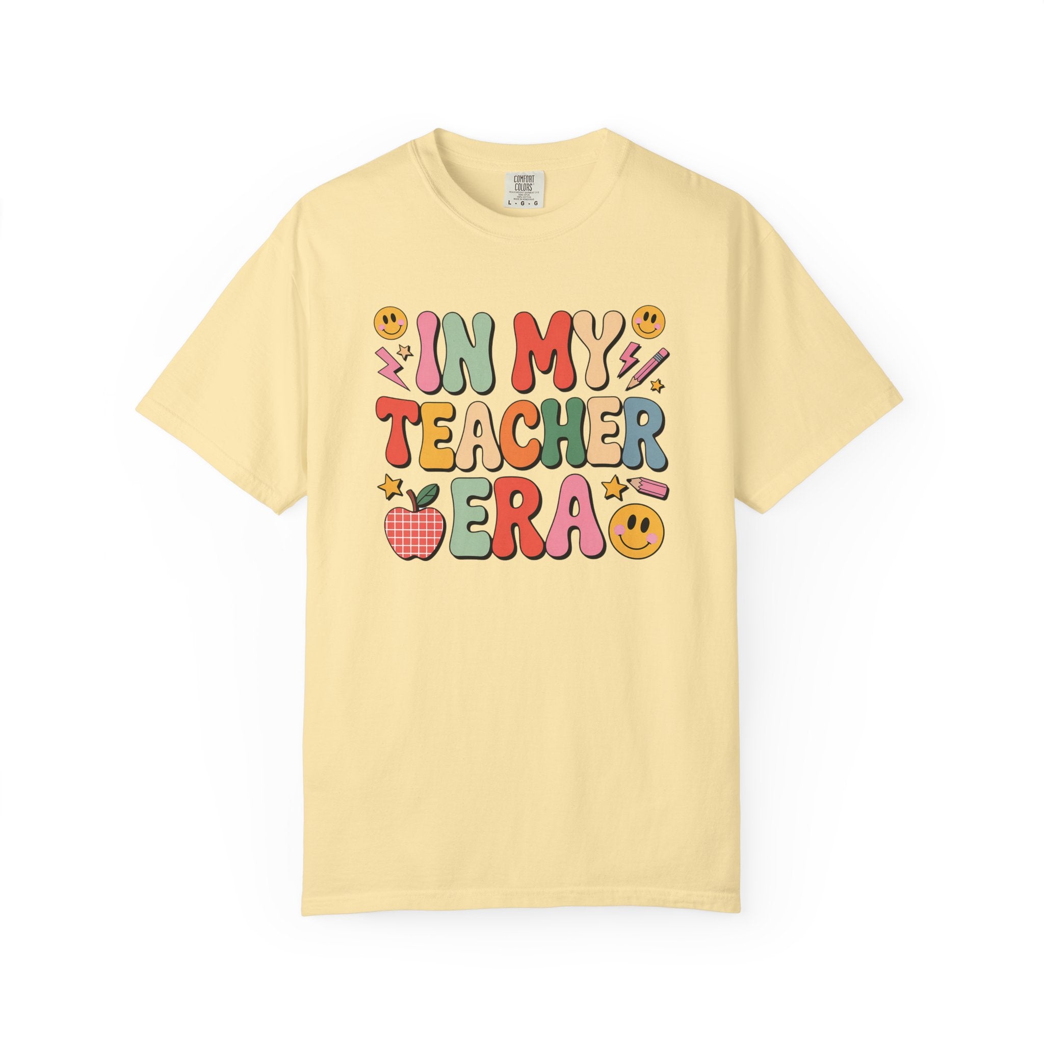 Teacher Era T-Shirt — Cute Retro "In My Teacher Era" Graphic Tee for Educators