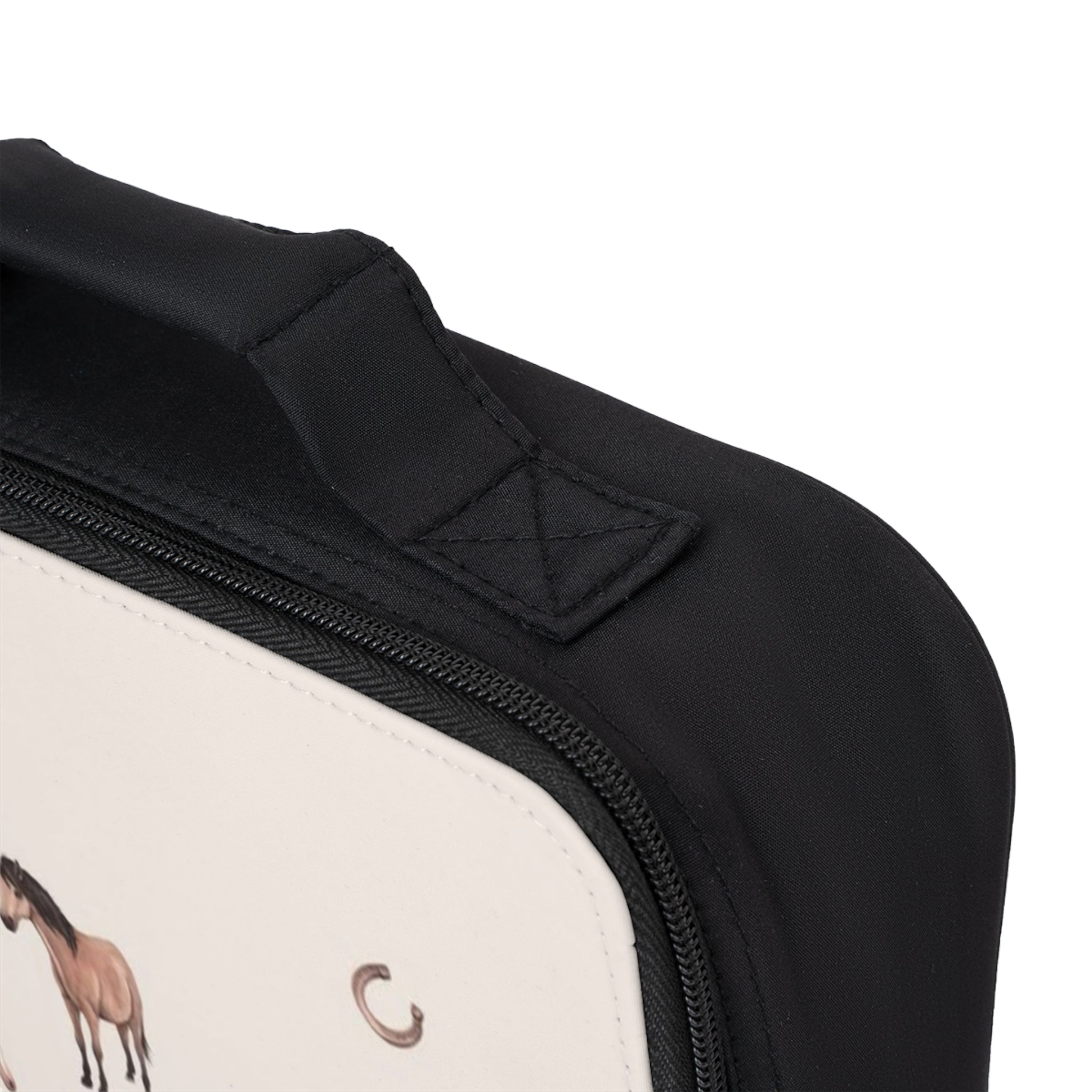 Horse Pattern Lunch Bag — Cute Equestrian Kids Lunchbox