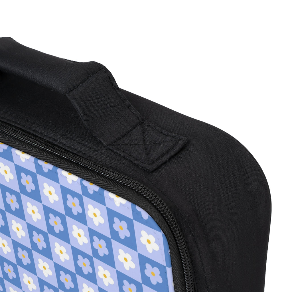 Floral Checker Lunch Box