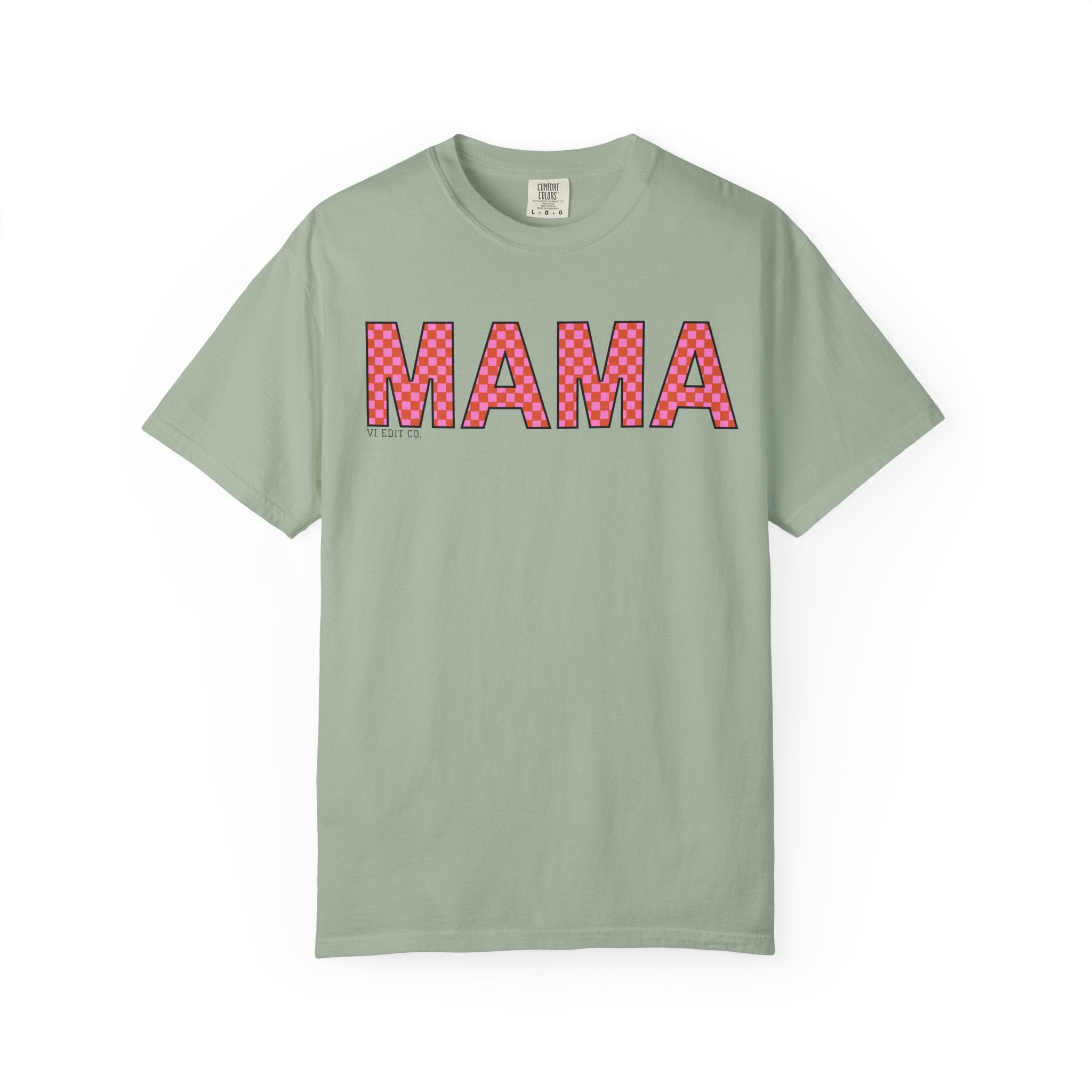 MAMA floral applique T-shirt | Mama graphic tee