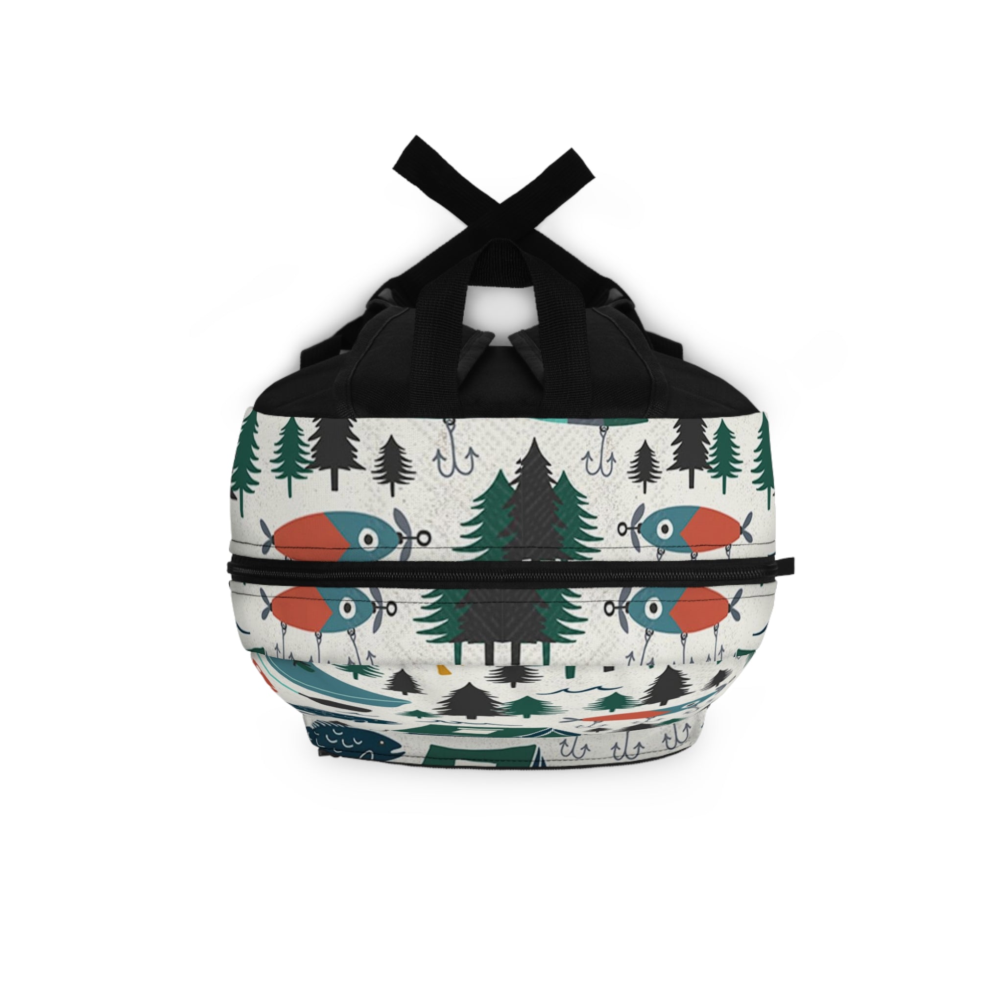Camping Pattern Backpack