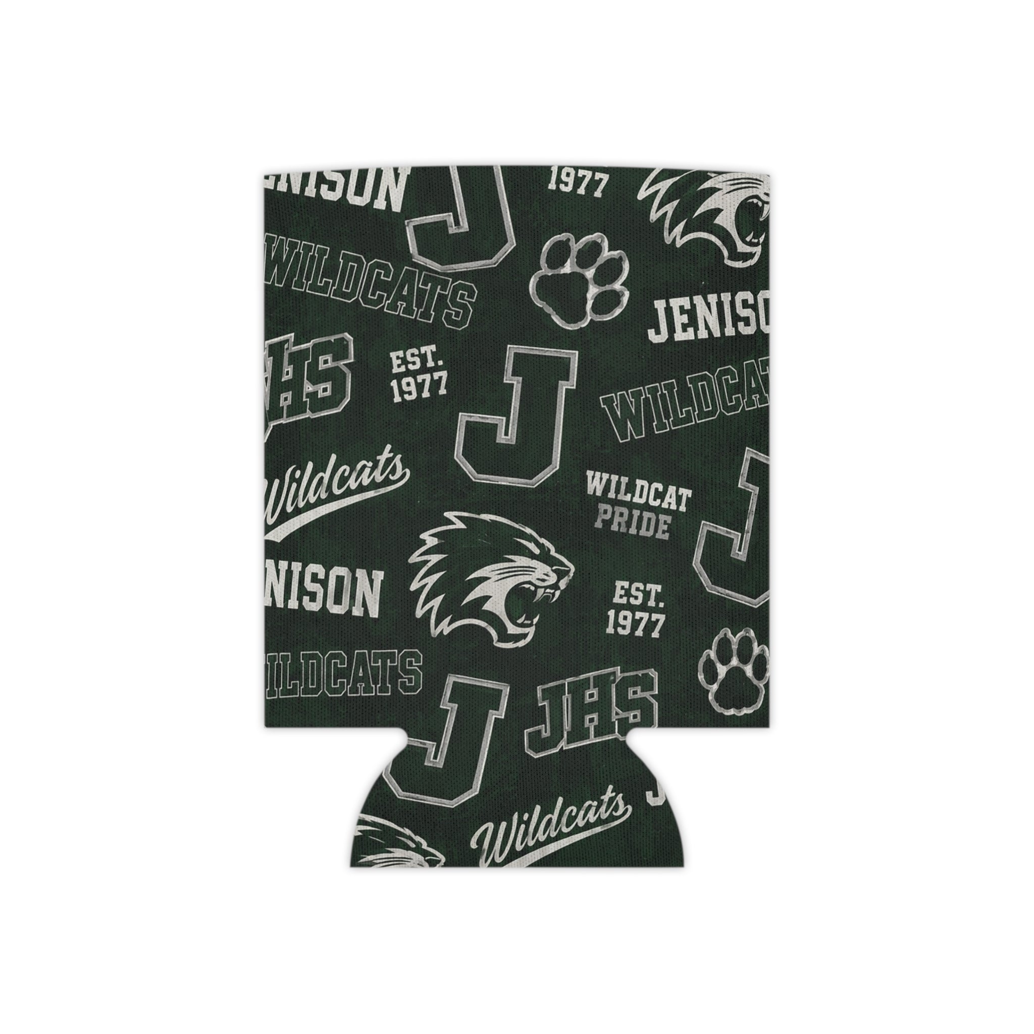 Wildcats Can Cooler – Jenison School Spirit Beverage Koozie