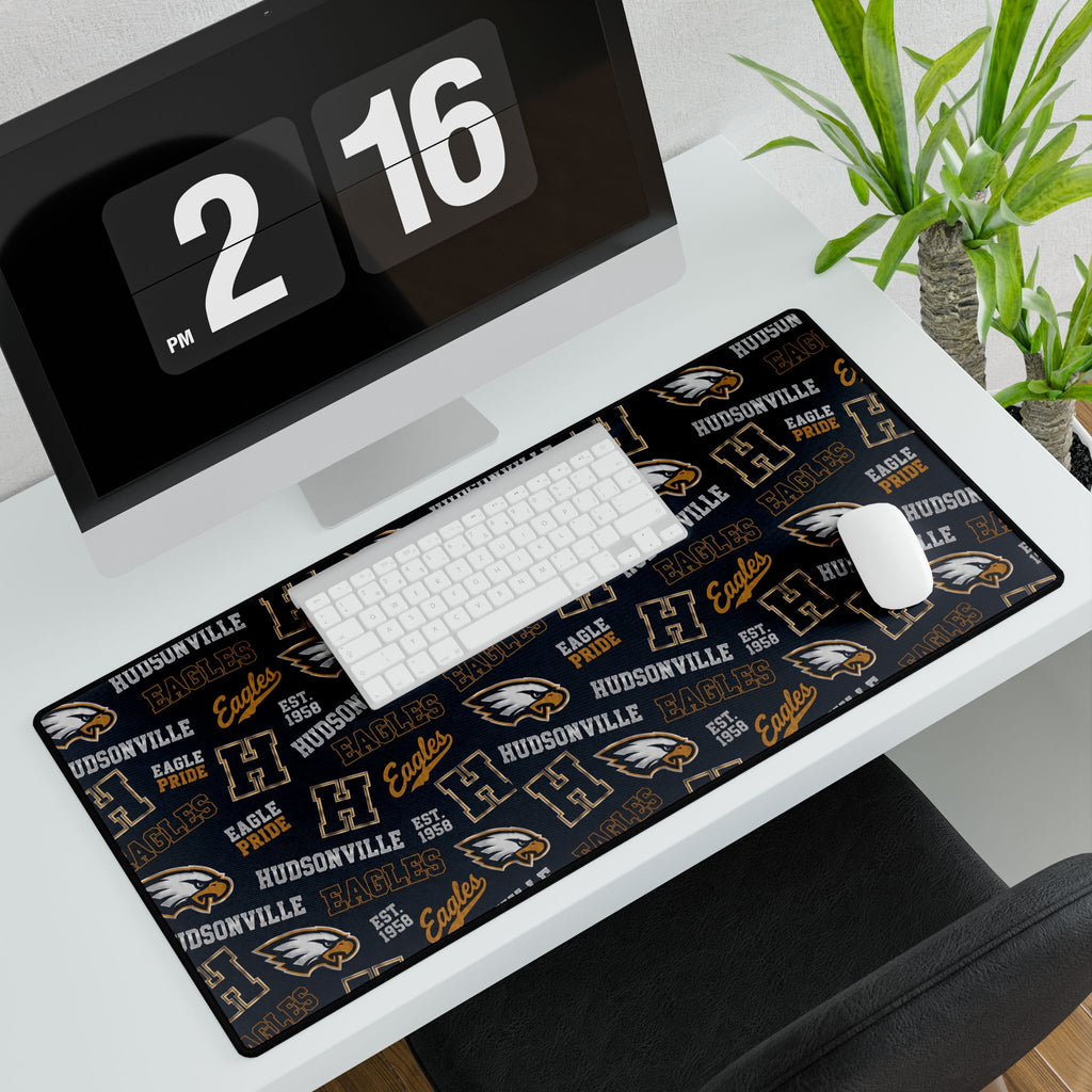 Hudsonville Eagles Logo Desk Mat