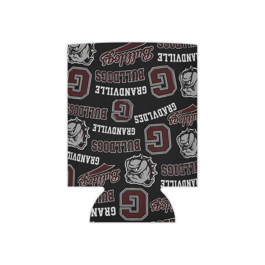 Bulldogs Can Cooler – Grandville Team Logo Koozie