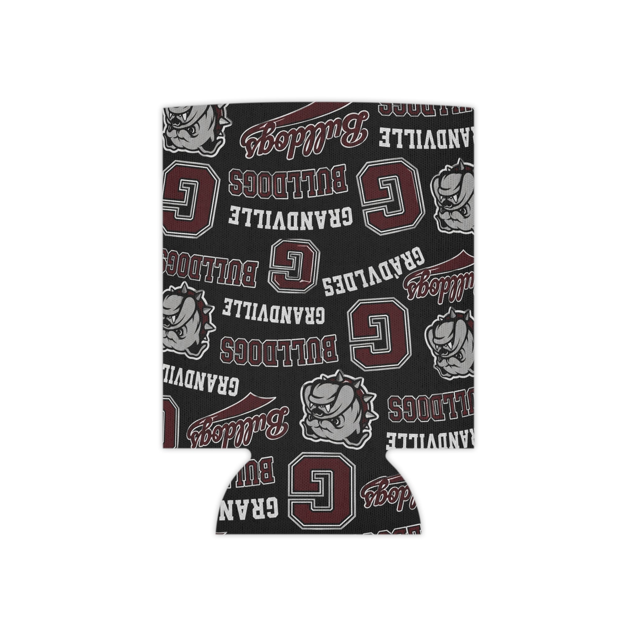 Bulldogs Can Cooler – Grandville Team Logo Koozie