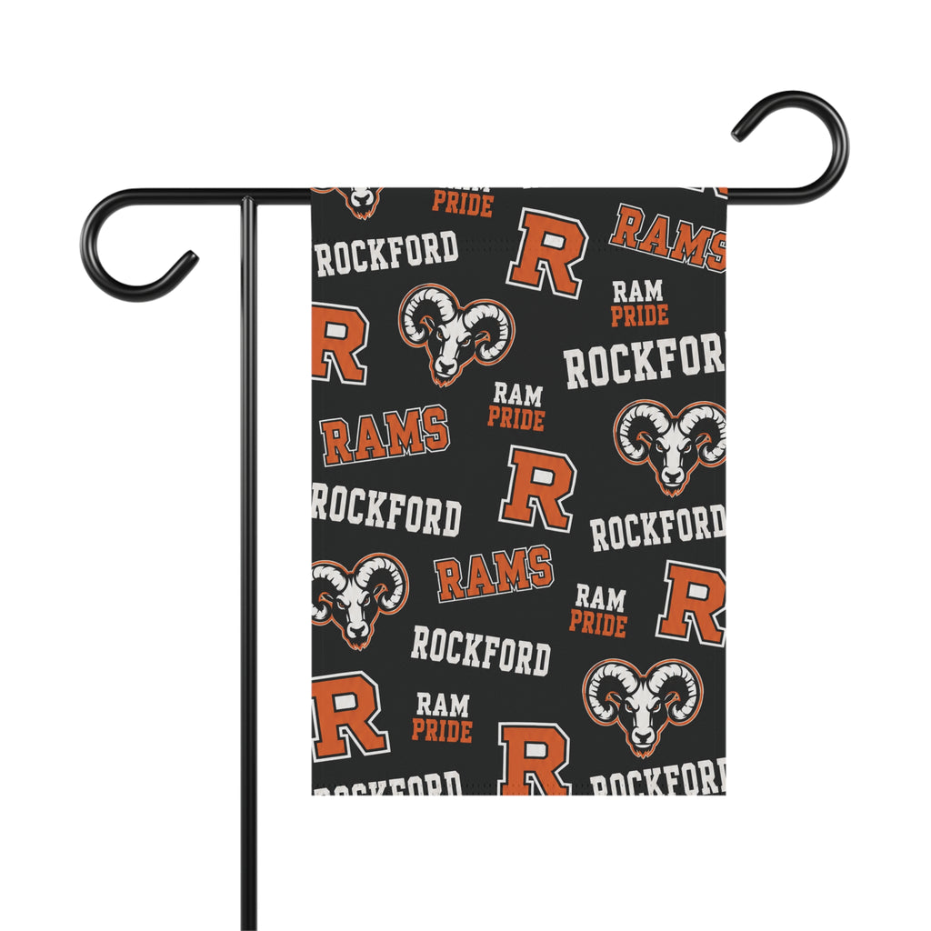 Rockford Rams Garden Flag