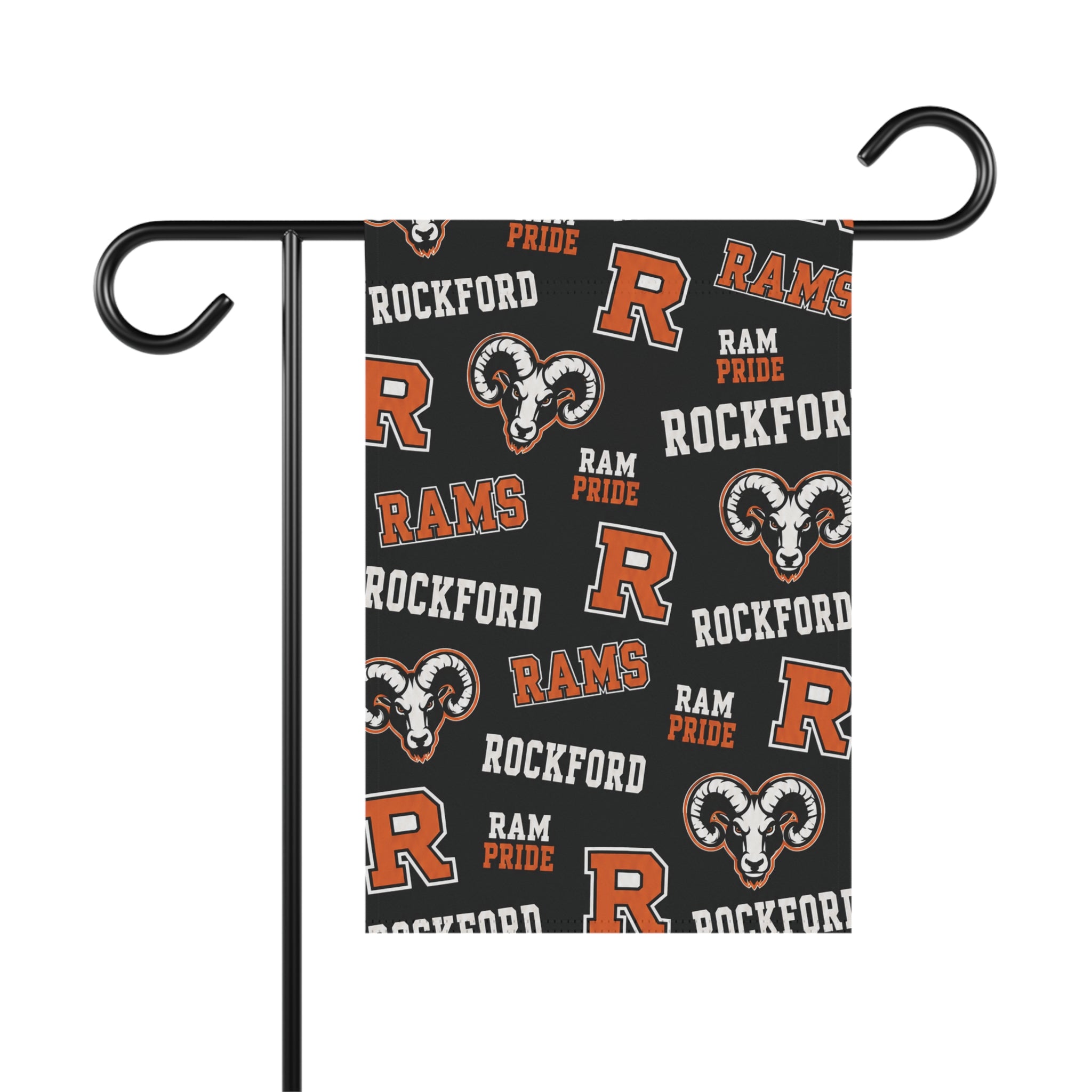 Rockford Rams Garden Flag