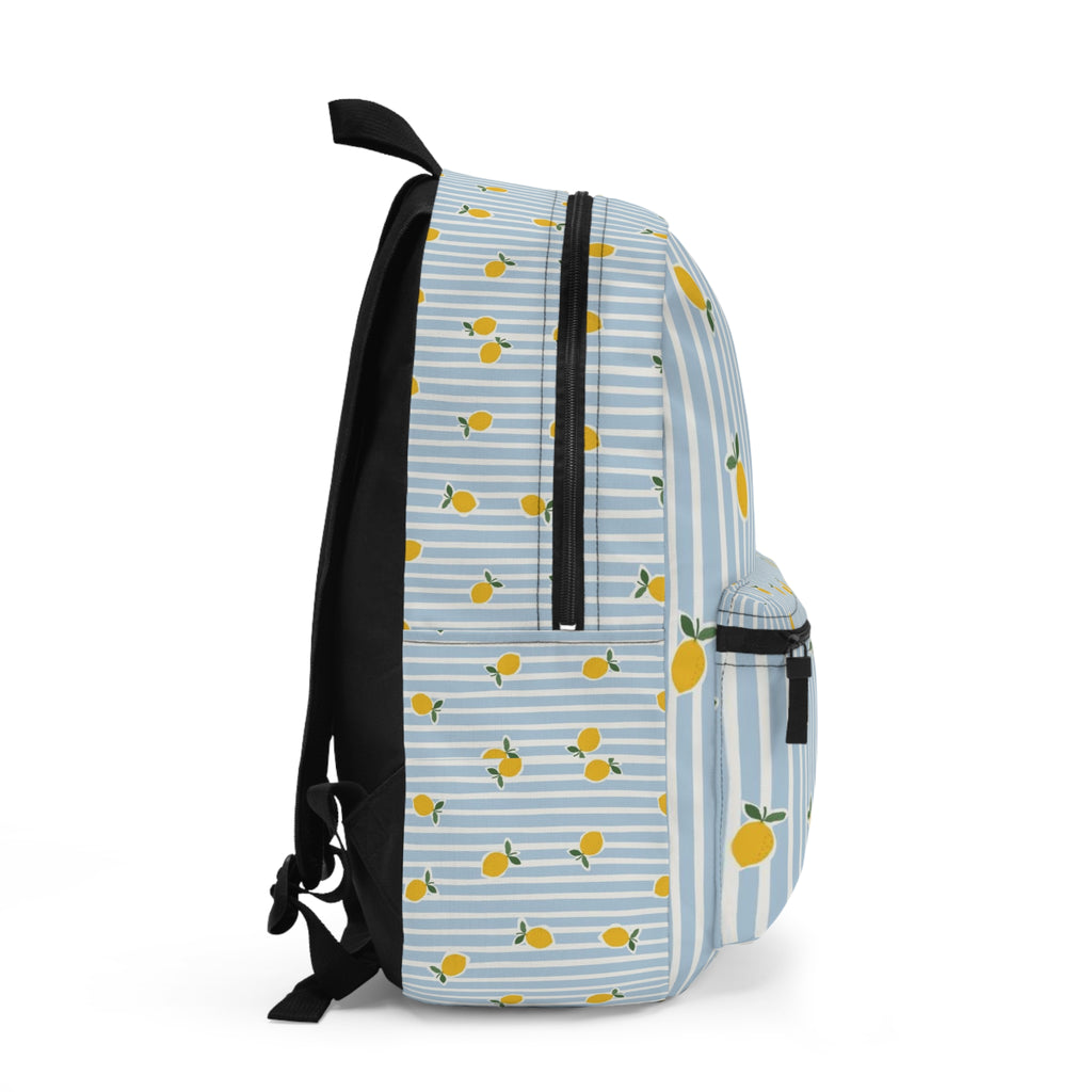 Lemon Stripe Backpack