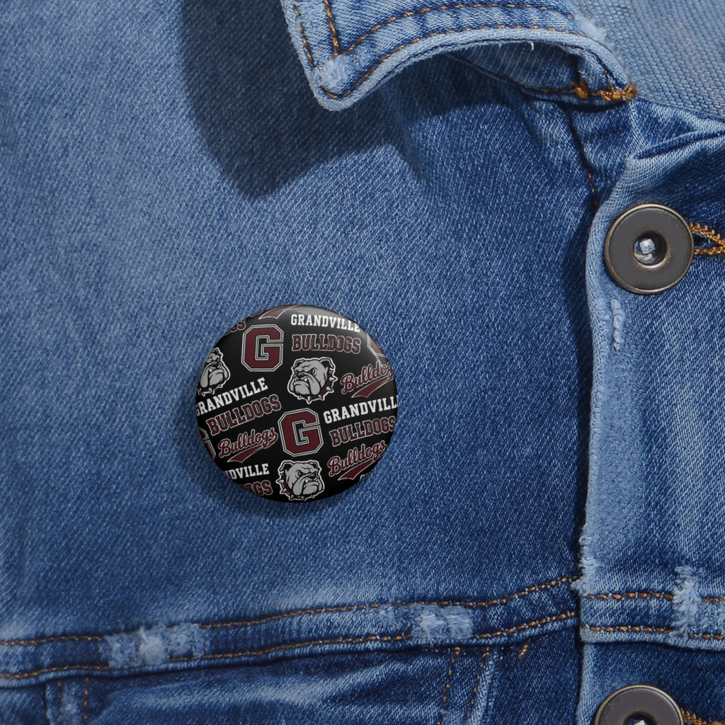 Grandville Bulldogs Pin Button