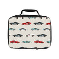 Vintage Race Car Lunch Bag – Retro Sportscar Pattern for Kids & Adults
