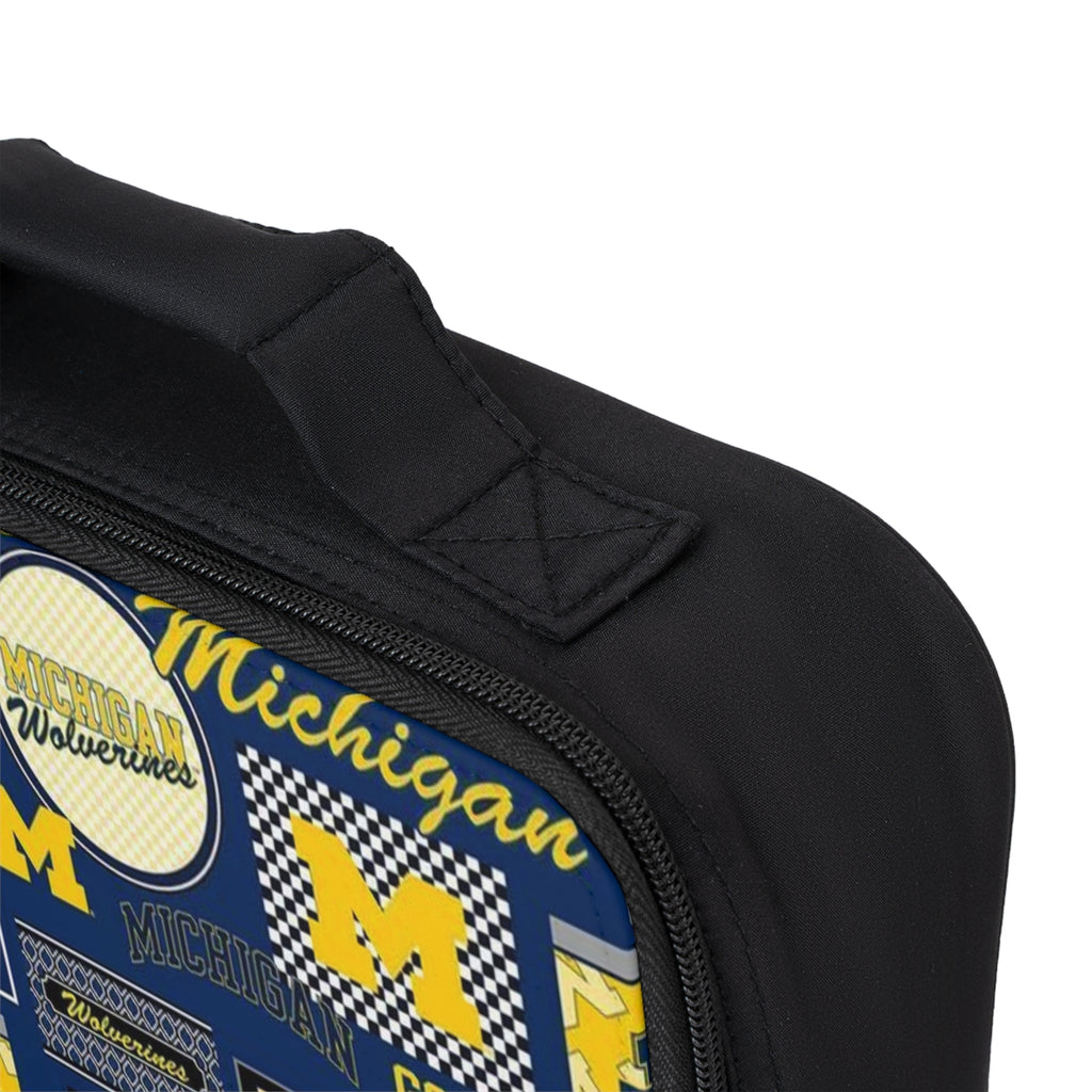 Michigan Wolverines Patch Lunch Box
