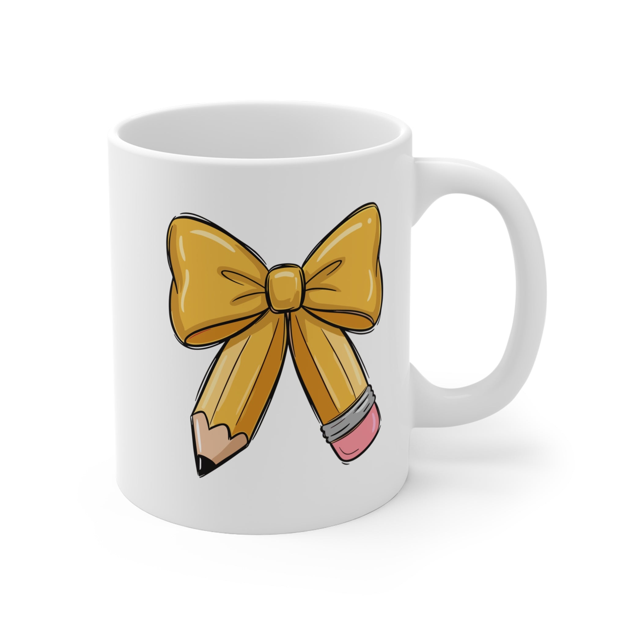 Pencil Bow Mug