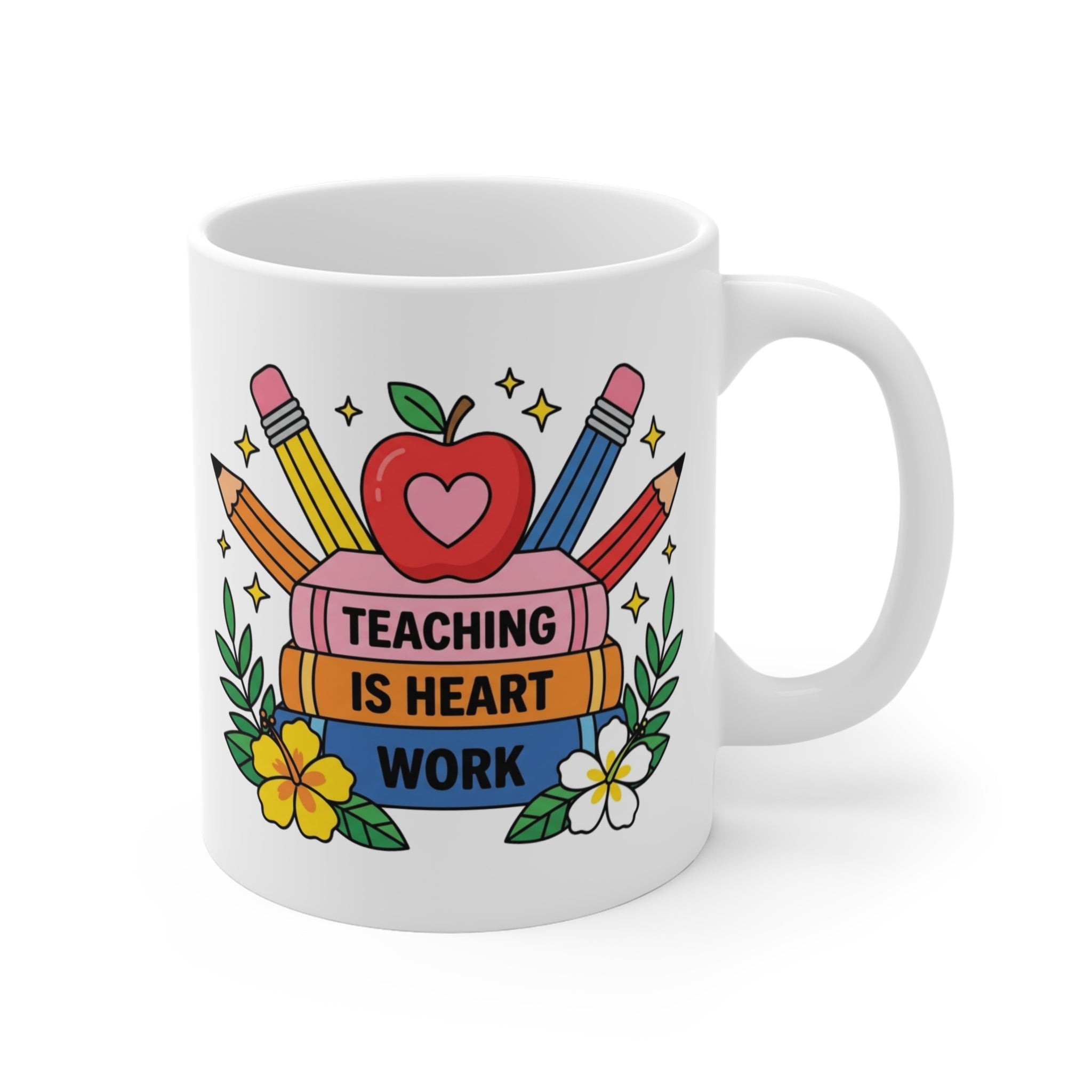 Heart of Work Mug